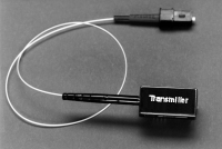 Pigtail on Fiber Optic Transmitter